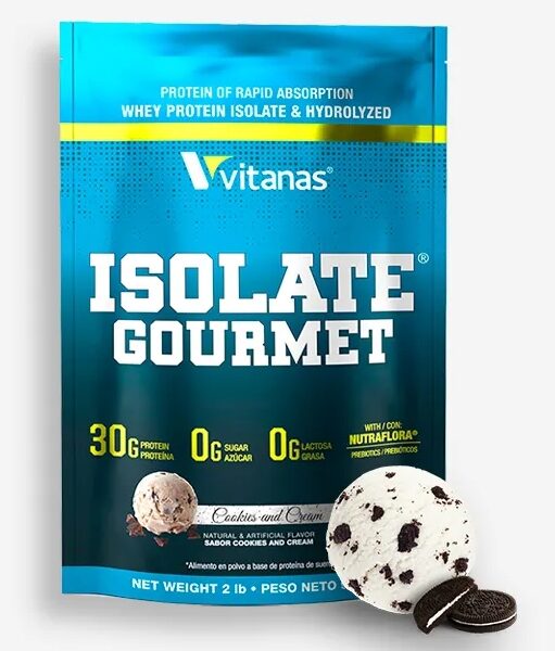 ISOLATE GOURMET VITANAS 2 LB COOKIES AND CREAM