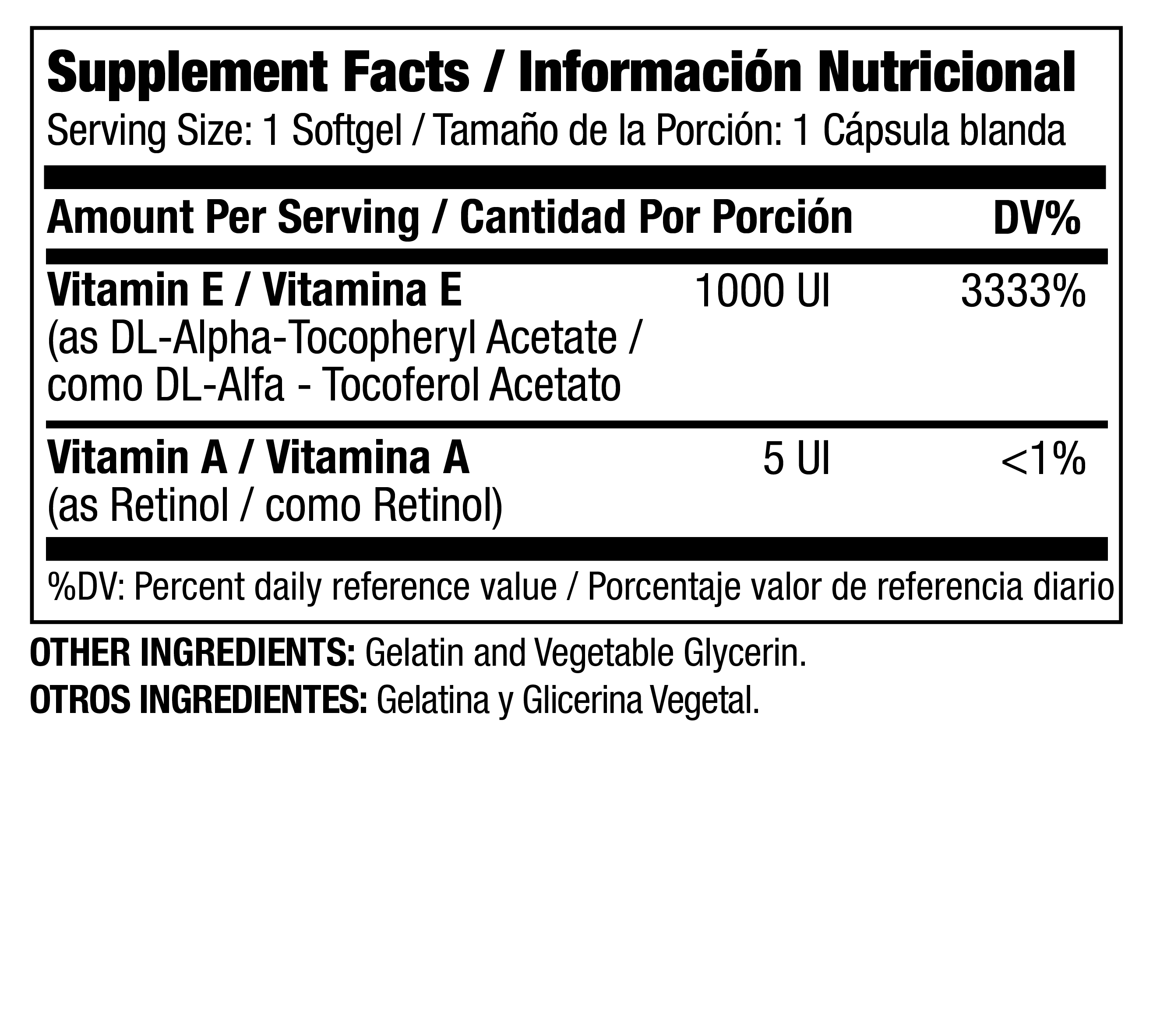 VITAMINA E 1000 IU MEDICAL GREEN - Imagen 2