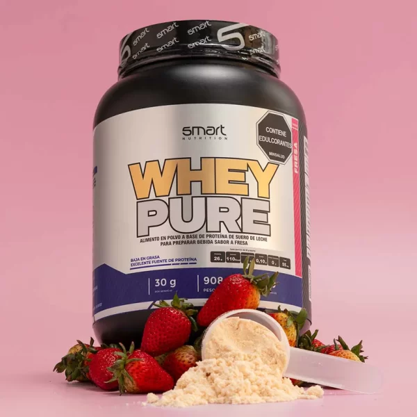 WHEY PURE 2 LBS SMART NUTRITION FRESA