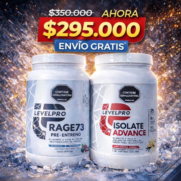 ISOLATE ADVANCE 2 LB + RAGE73 LEVEL PRO