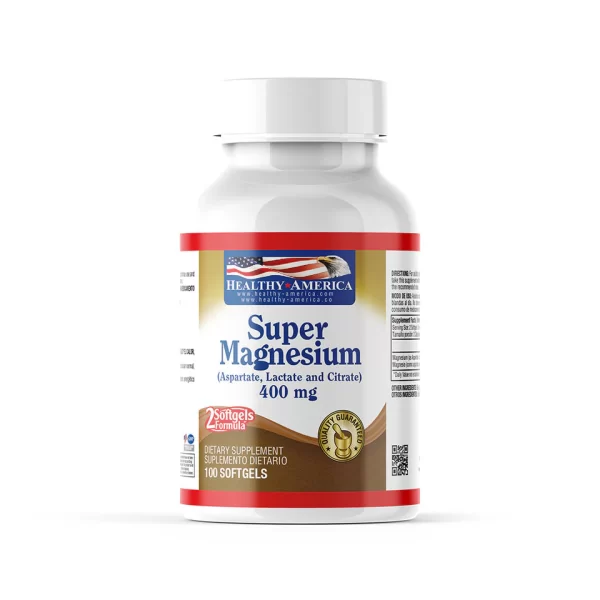 SUPER MAGNESIO HEALTHY AMERICA 1OO CAPSULAS
